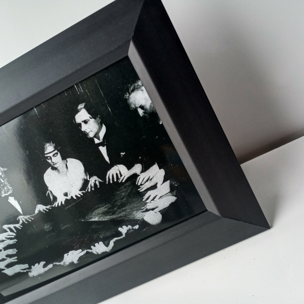 Vintage Seance Paranormal Witchy WitchCraft Decor Goth Punk Roclabilly Decor Art - Picture 7 of 8